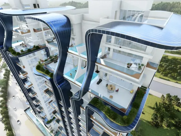 Samana Waves Phase II в районе JVC (Джумейра Вилладж Серкл) — фото 2