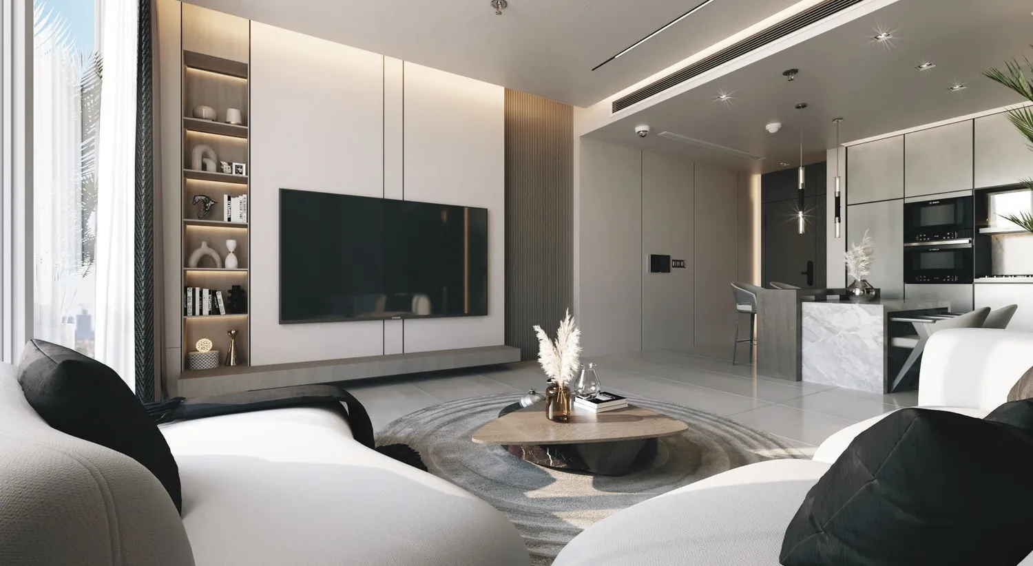 Saray Prime Residence — интерьер гостиной
