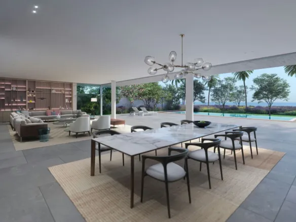 Sea Glints Mansions — интерьер гостиной, фото 11