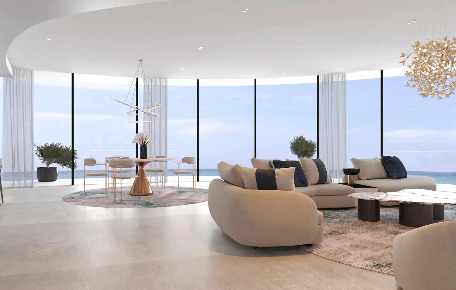 Sea La Vie by Nine Yards — интерьер гостиной