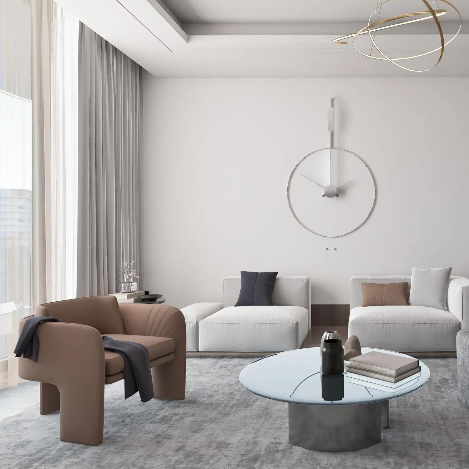 Sea Legend Tower One — интерьер гостиной