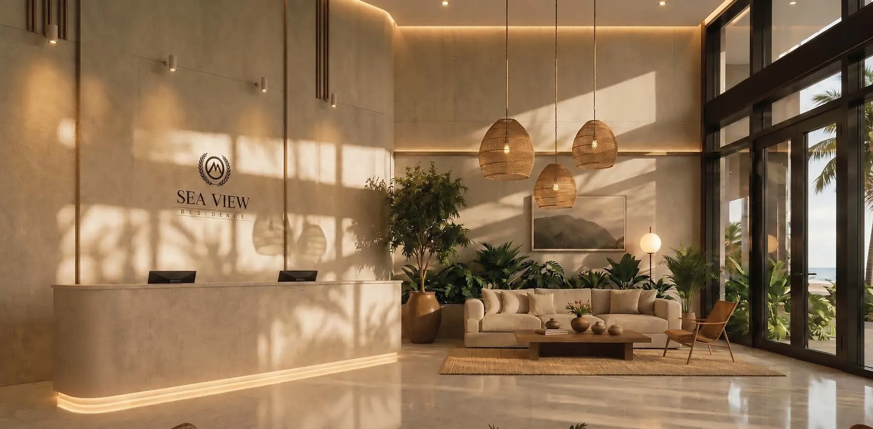 Sea View Residence — лобби