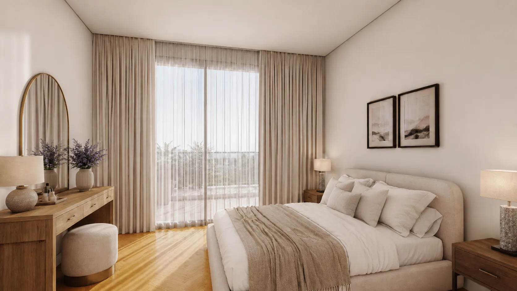 Sea View Residence — спальня