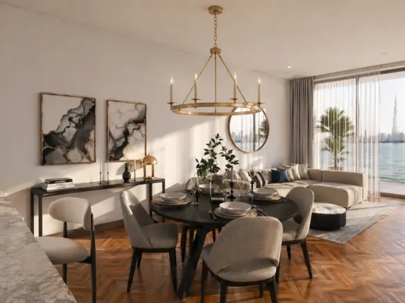 Sea View Residence — интерьер гостиной