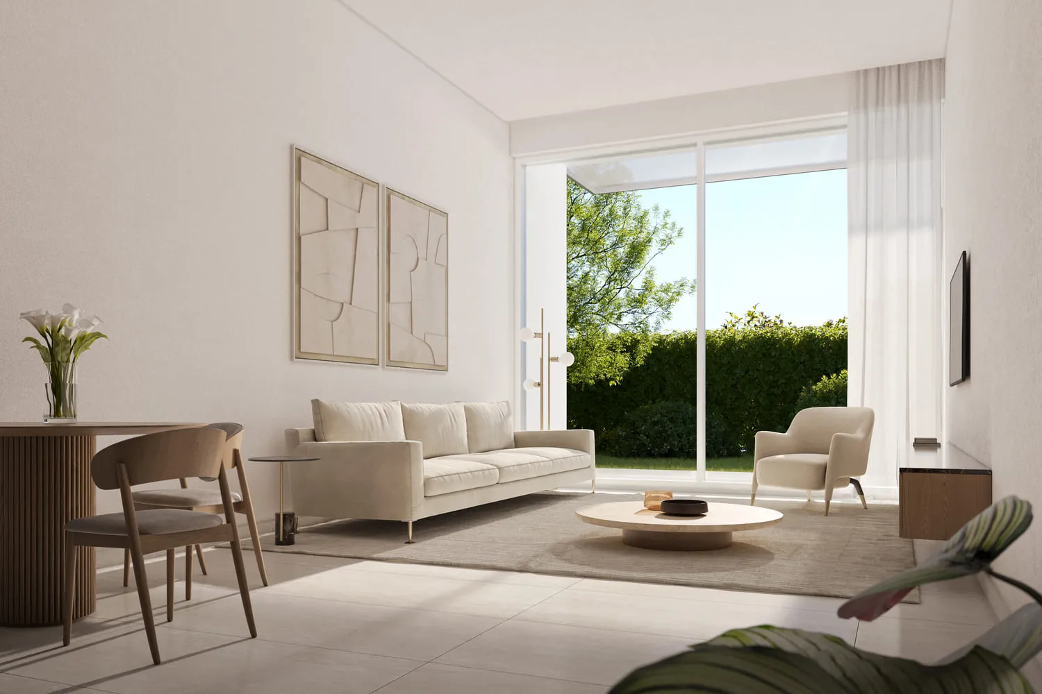 Sealine Residence — интерьер гостиной
