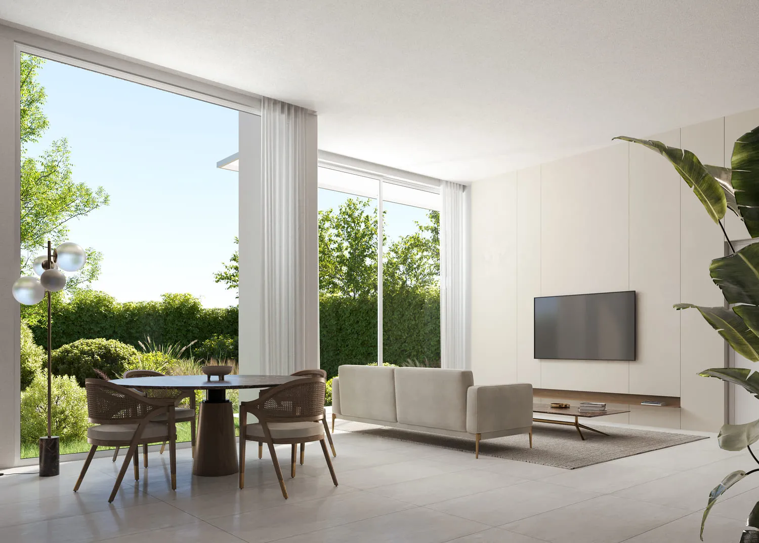 Sealine Residence — интерьер гостиной, фото 8