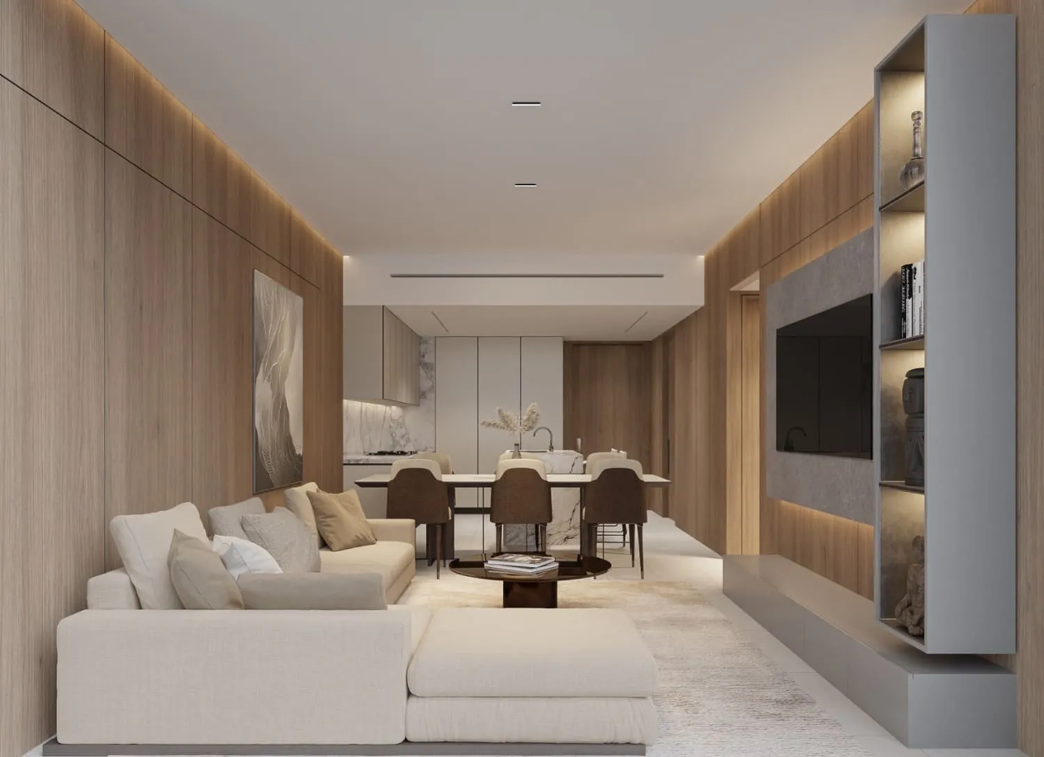 Seaside by Prestige One — интерьер гостиной