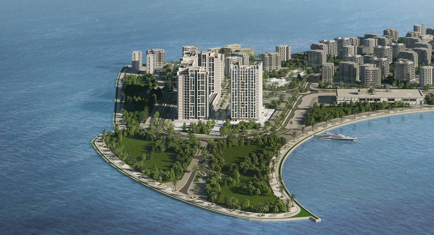 Selina Bay — вид на комплекс