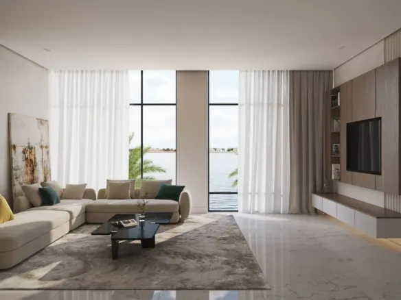 Selina Bay — интерьер гостиной