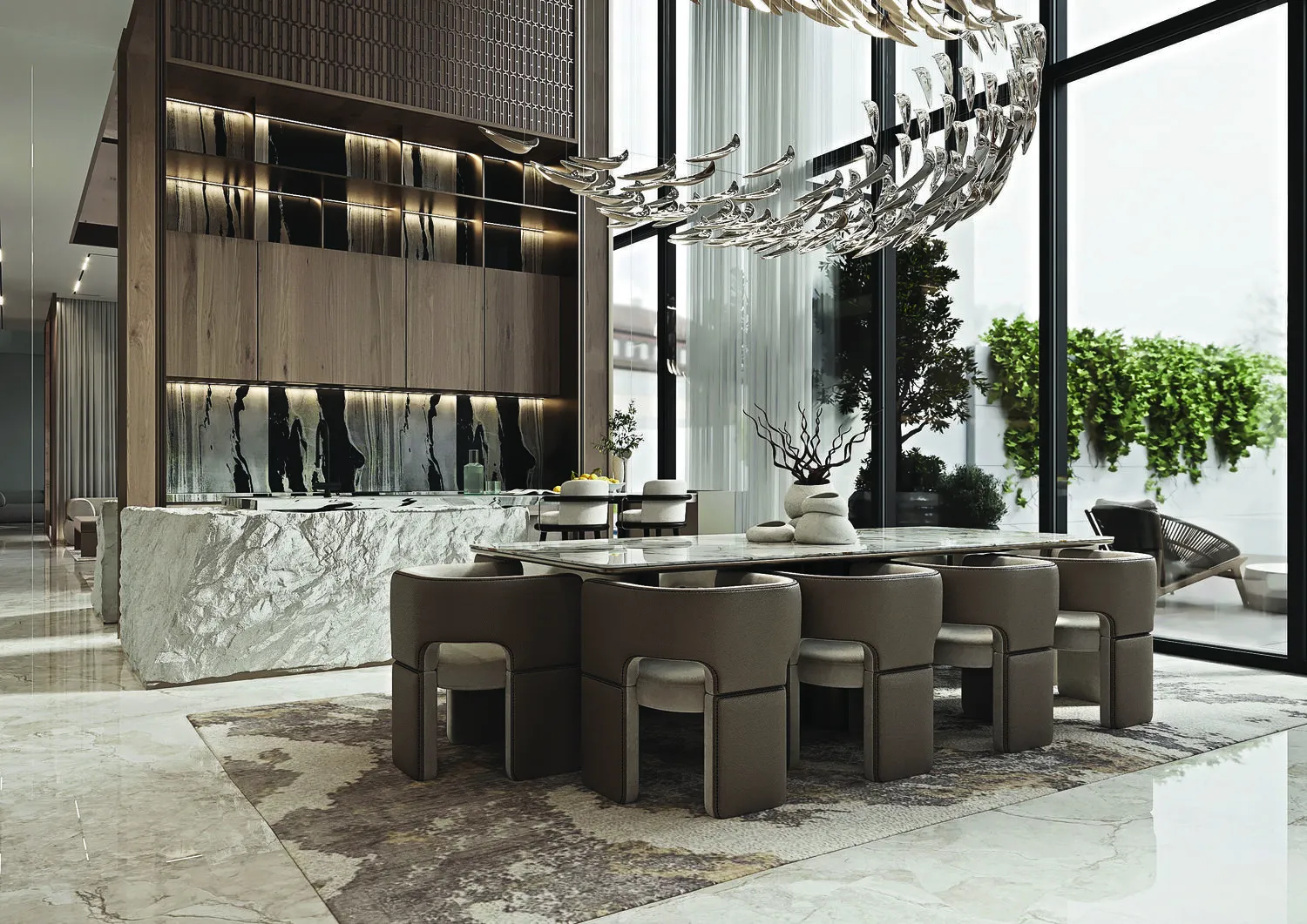 Selora Residences — обеденная зона