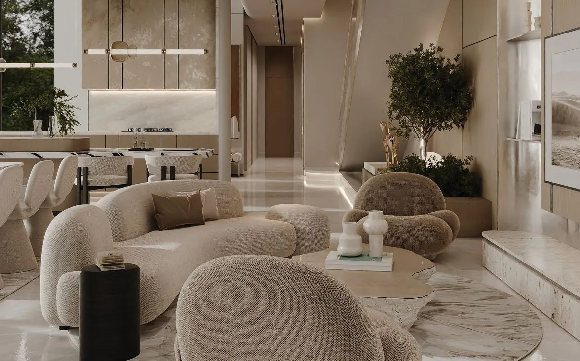 Selora Residences — интерьер гостиной, фото 17