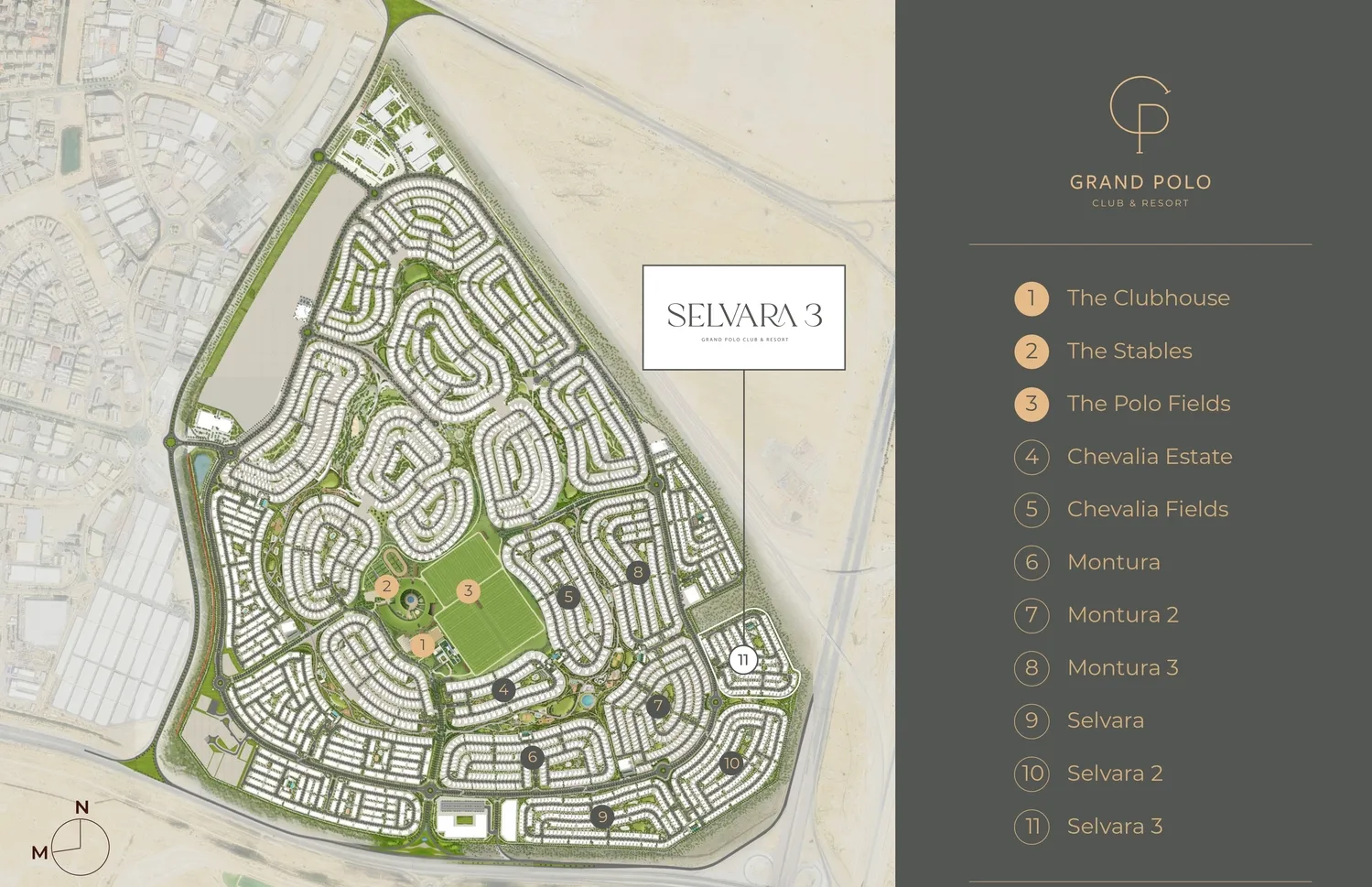Selvara 3 в районе Grand Polo Club and Resort — фото 7
