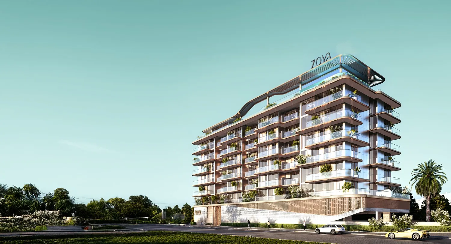 Siana by Zoya — вид на комплекс