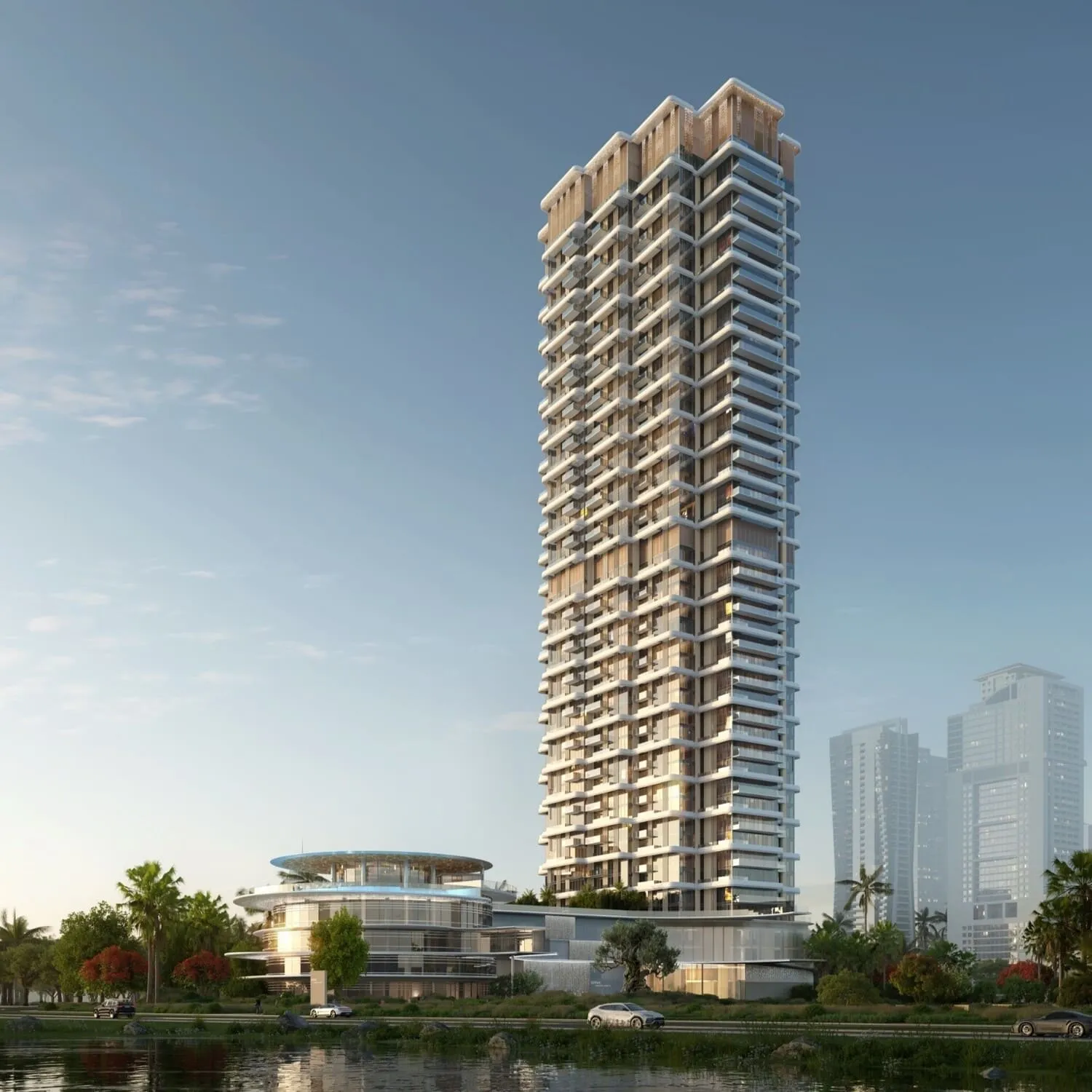 Serenia District West Residence — вид на комплекс