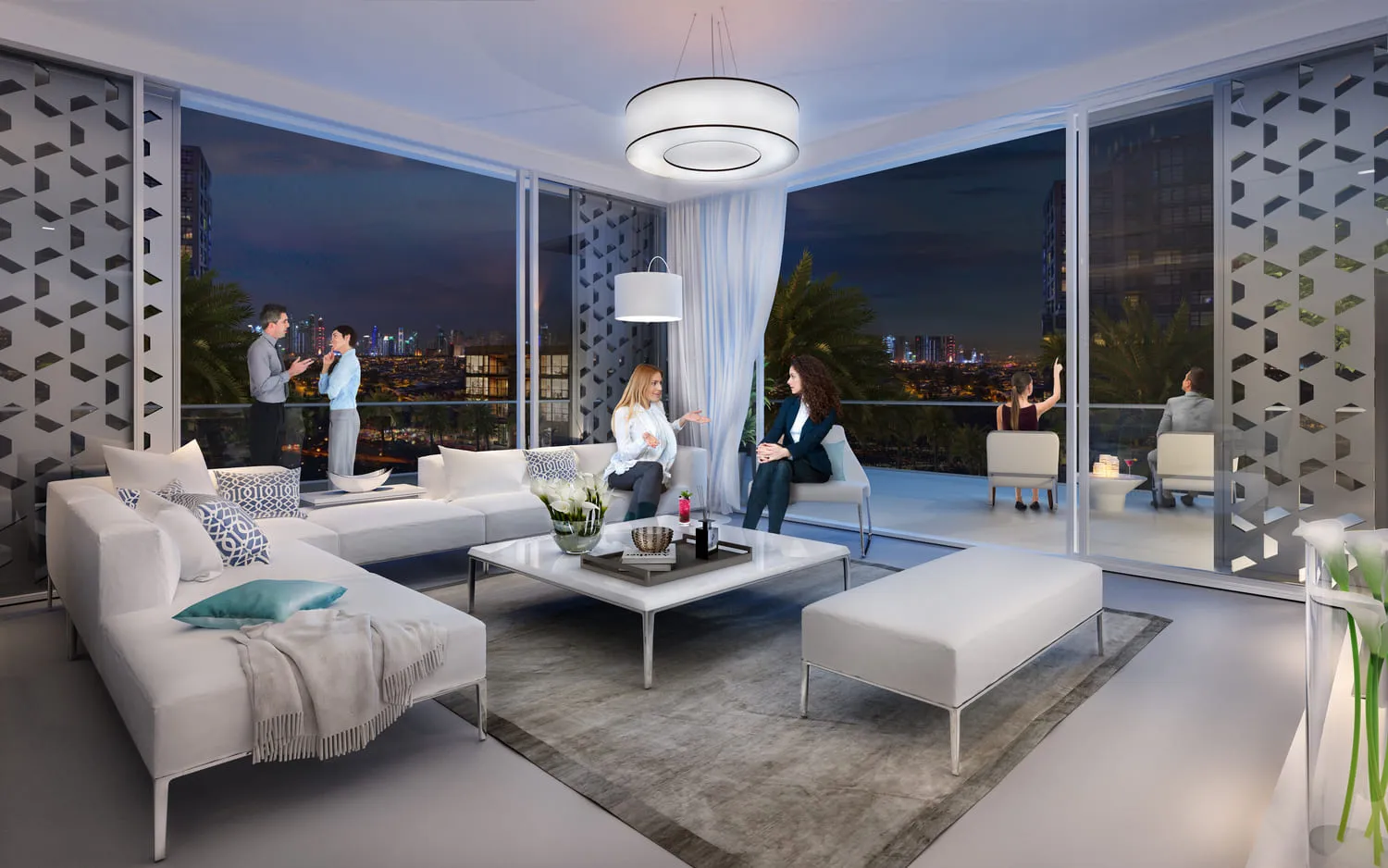 Serenity Lakes 2 — интерьер гостиной