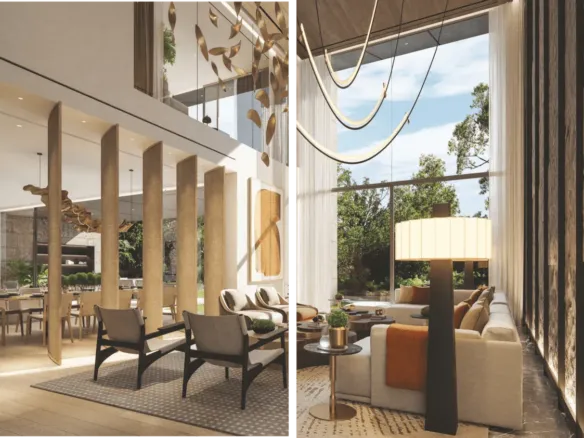 Serenity Mansions — интерьер гостиной