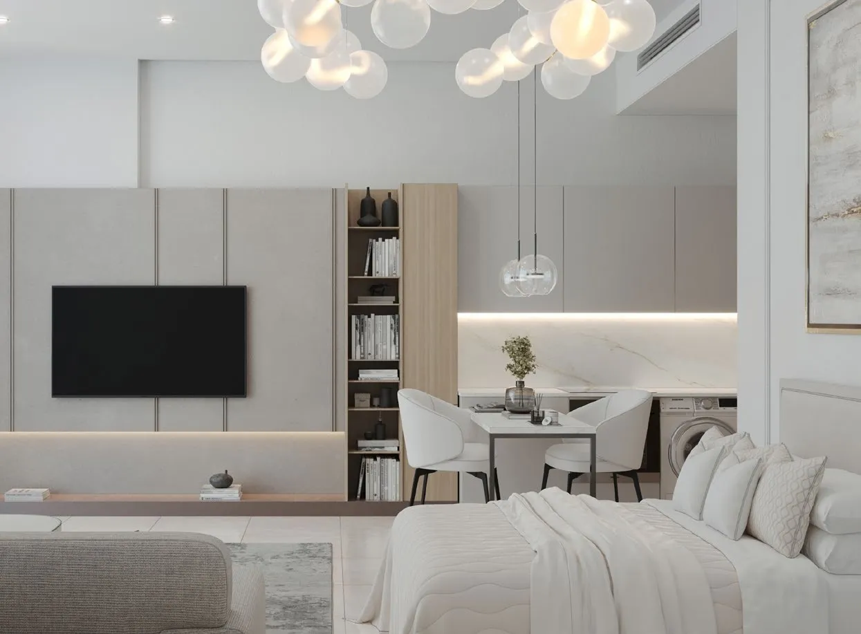 Sereno Residences — интерьер студии