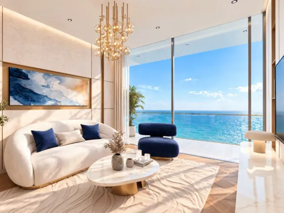 Shahrukhz Residences by Danube — интерьер гостиной