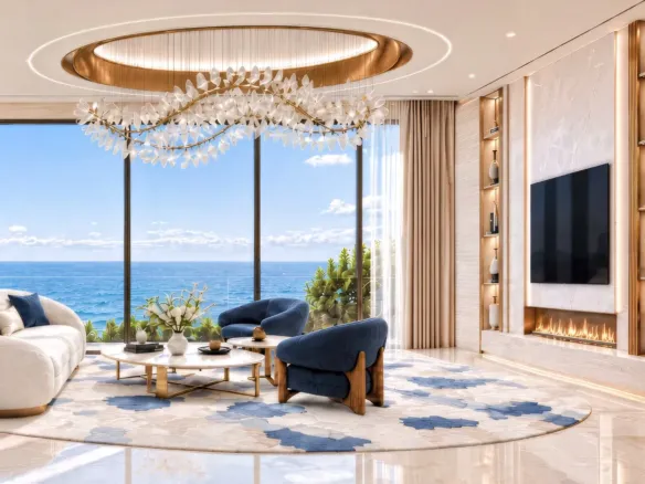 Shahrukhz Residences by Danube — интерьер гостиной, фото 5
