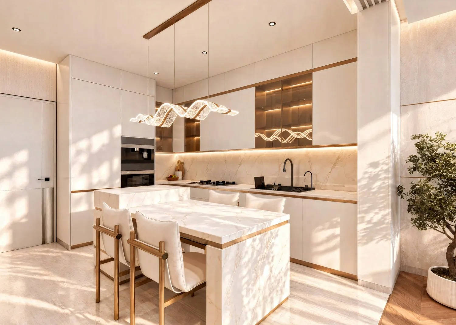 Shahrukhz Residences by Danube — кухня