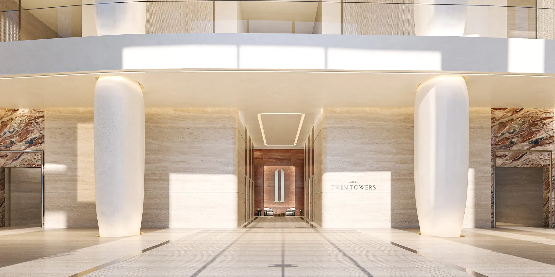 AHS Twin Towers — лобби, фото 10