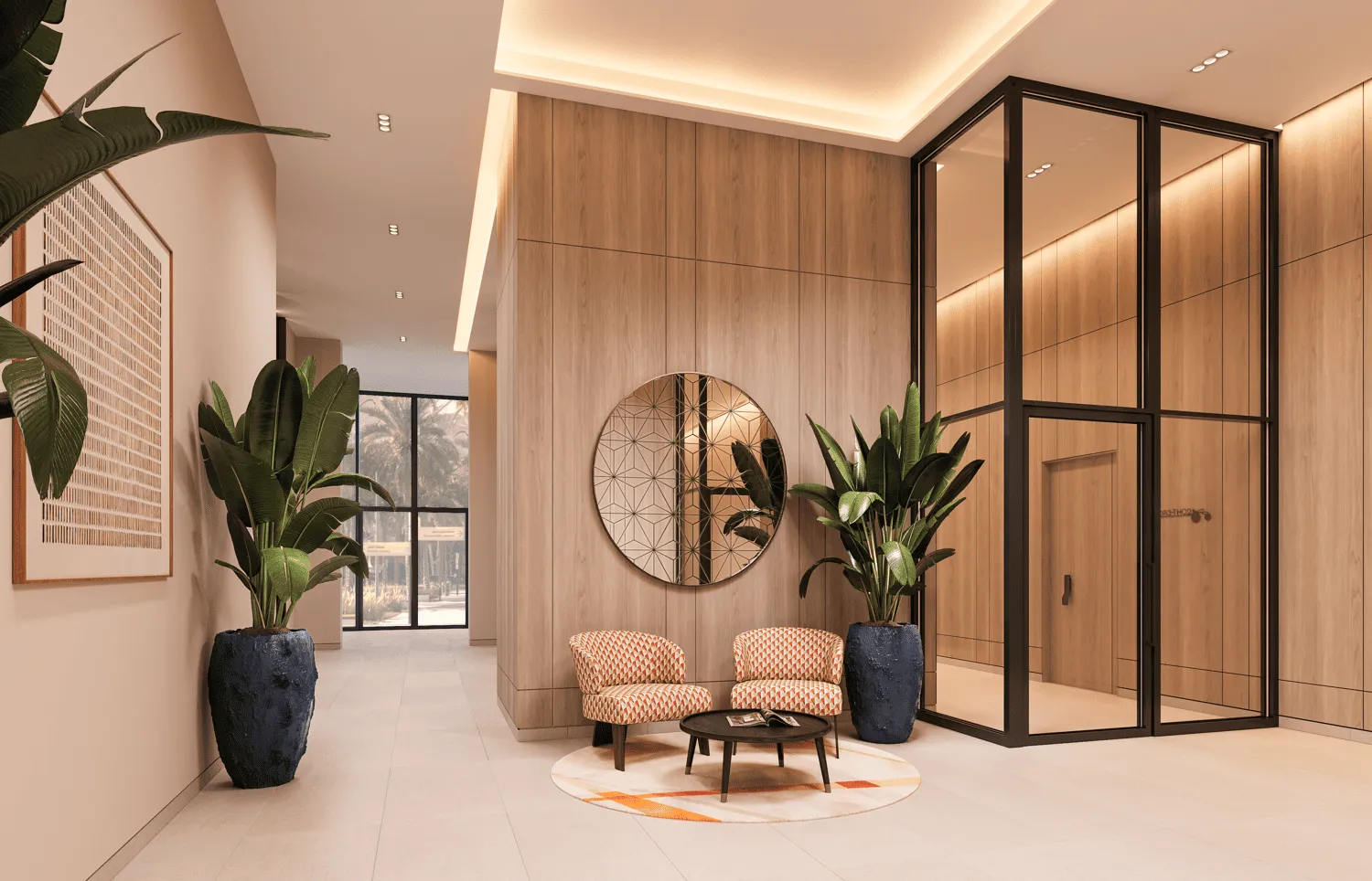 Sidr Residences — лобби