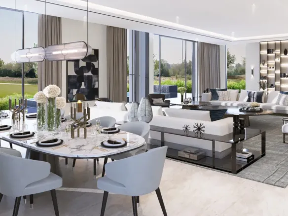 Signature Mansions — интерьер гостиной
