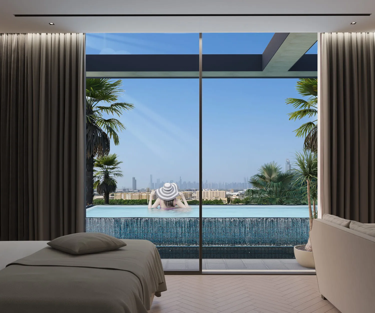 Signature Mansions — интерьер спальни