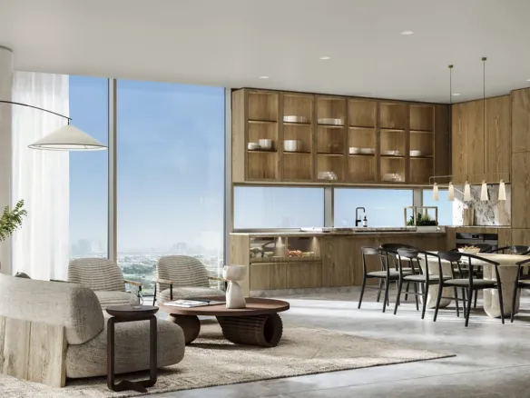 Six Senses Residence — кухня-гостиная
