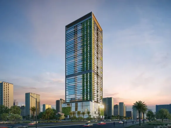 Sky Gardens Tower — вид на комплекс, фото 3