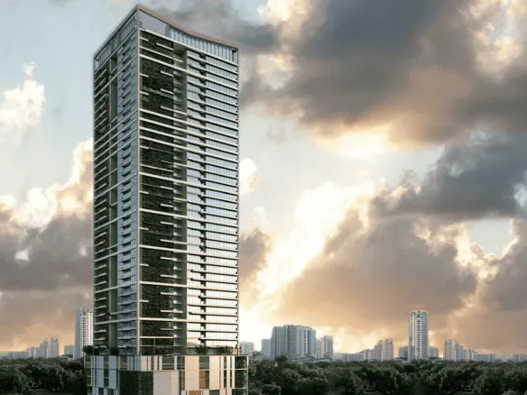 Sky Gardens Tower — вид на комплекс, фото 4