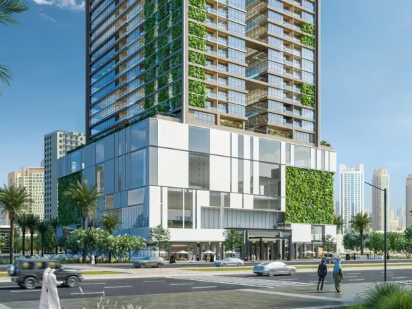 Sky Gardens Tower — вид на комплекс, фото 5