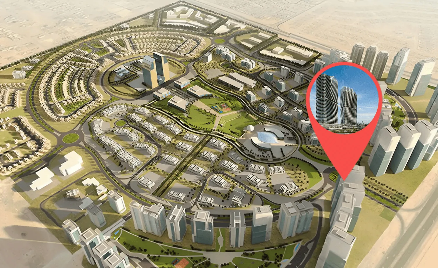 Sky Hills Astra в районе Dubai Science Park — фото 24
