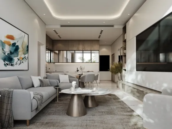 Sky Hills Residence 2 — интерьер гостиной