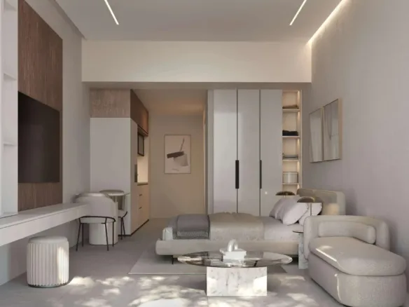 Sky Hills Residence — интерьер студии