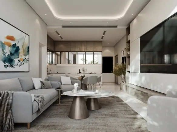 Sky Hills Residence 3 — интерьер гостиной