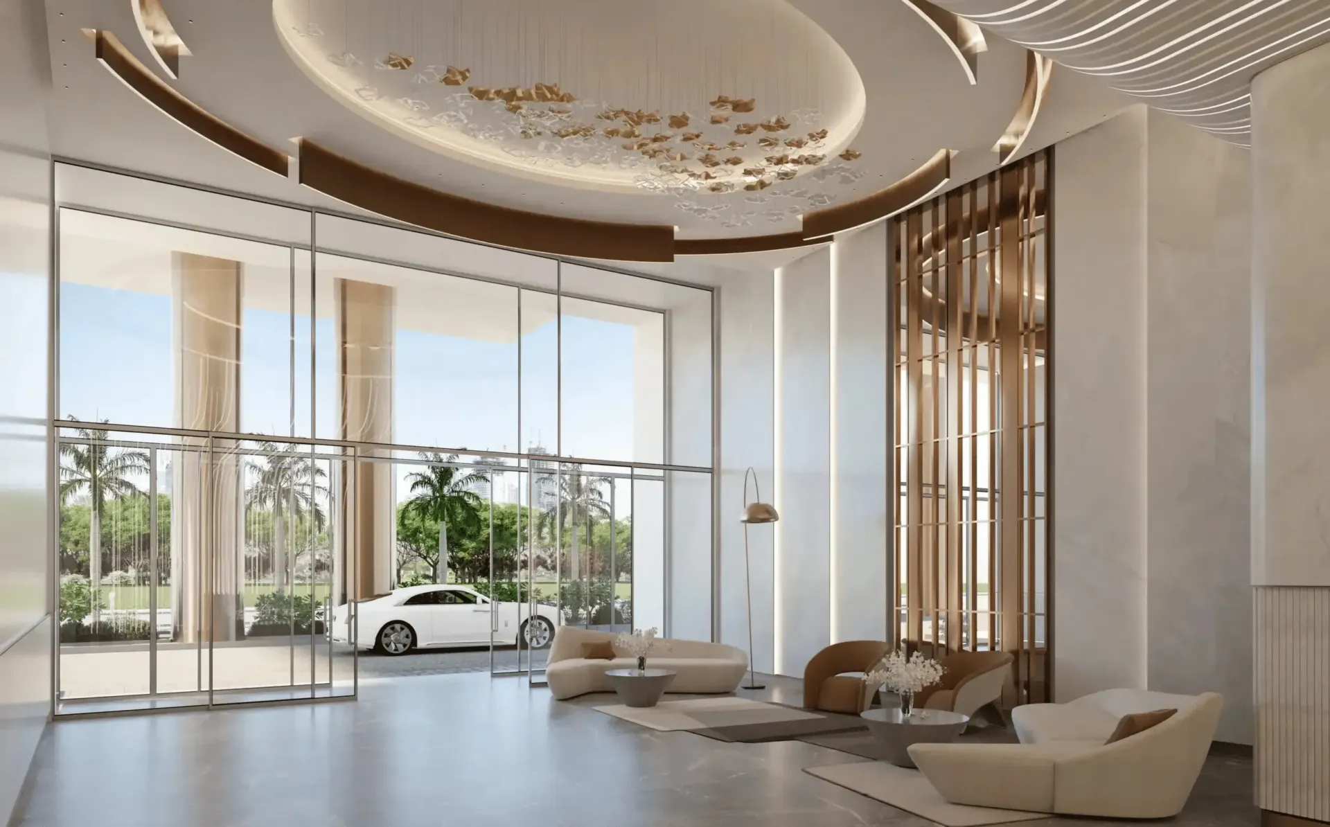 Sky Hills Residence — лобби