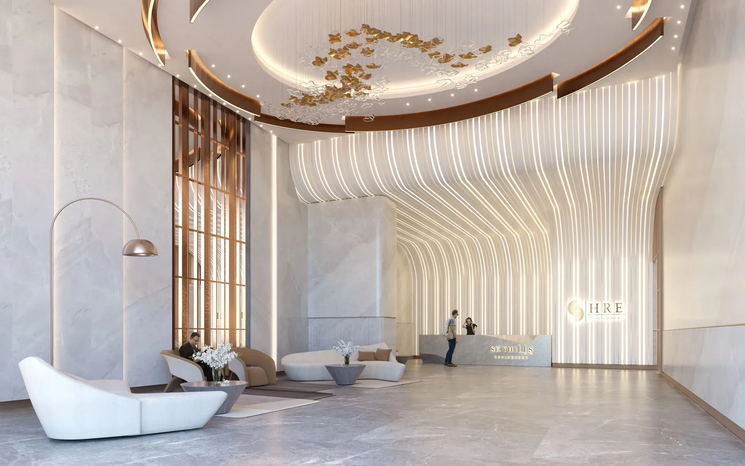 Sky Hills Residence — лобби, фото 9