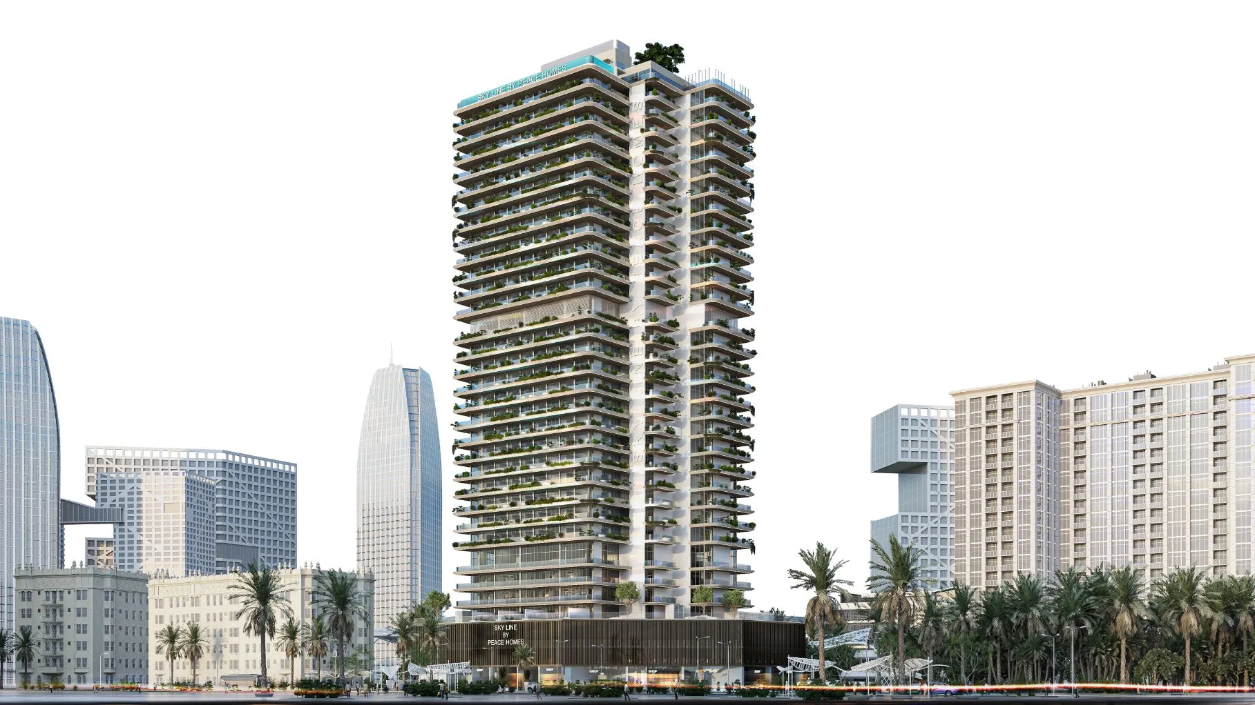 Sky Line by Peace Homes в районе Дубайленд Резиденс Комплекс — фото 1