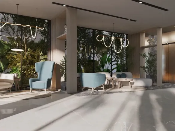 Sky Living в районе JVC (Джумейра Вилладж Серкл) — фото 16