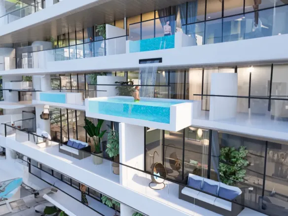 Sky Living в районе JVC (Джумейра Вилладж Серкл) — фото 2