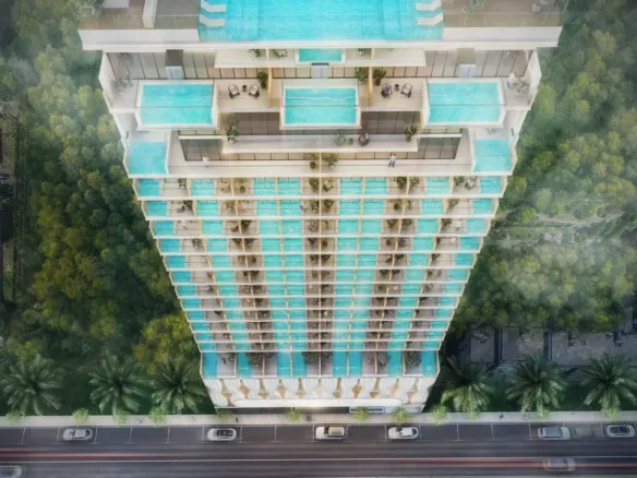 Sky Living в районе JVC (Джумейра Вилладж Серкл) — фото 4