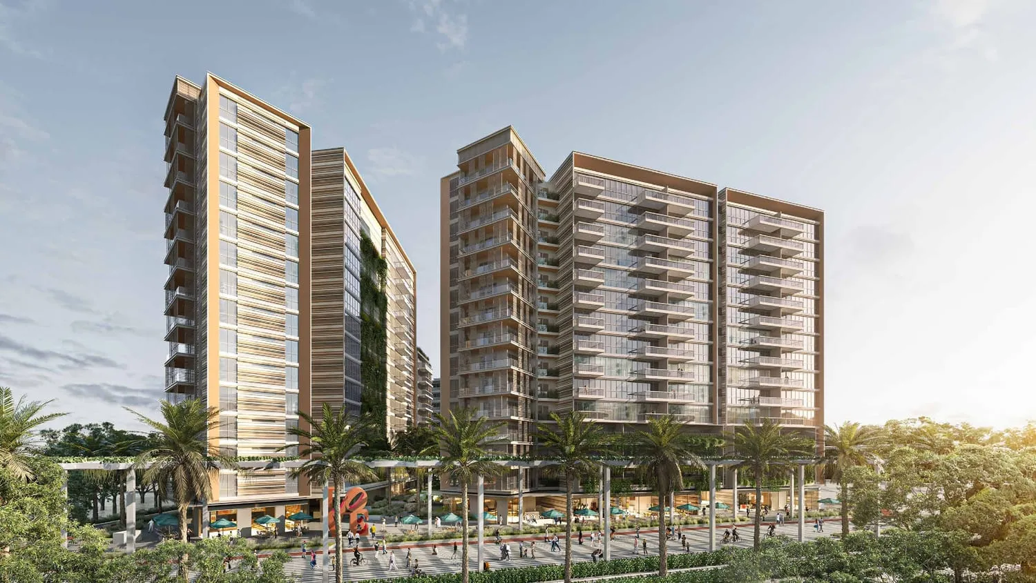 Sky Residences — вид на комплекс