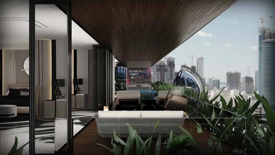 Sky Suites — терраса
