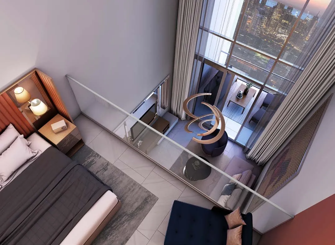 SLS Dubai Hotels and Residences — спальня