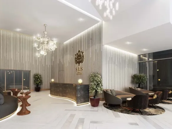 SLS Dubai Hotels and Residences — лобби