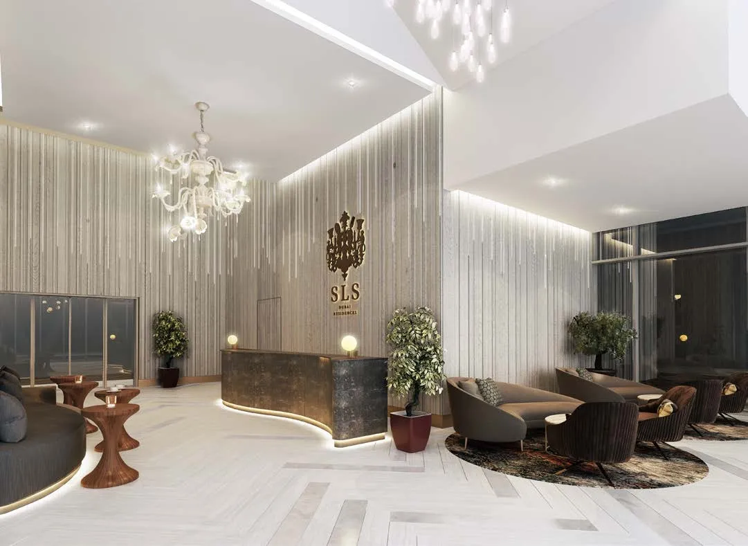 SLS Dubai Hotels and Residences — лобби