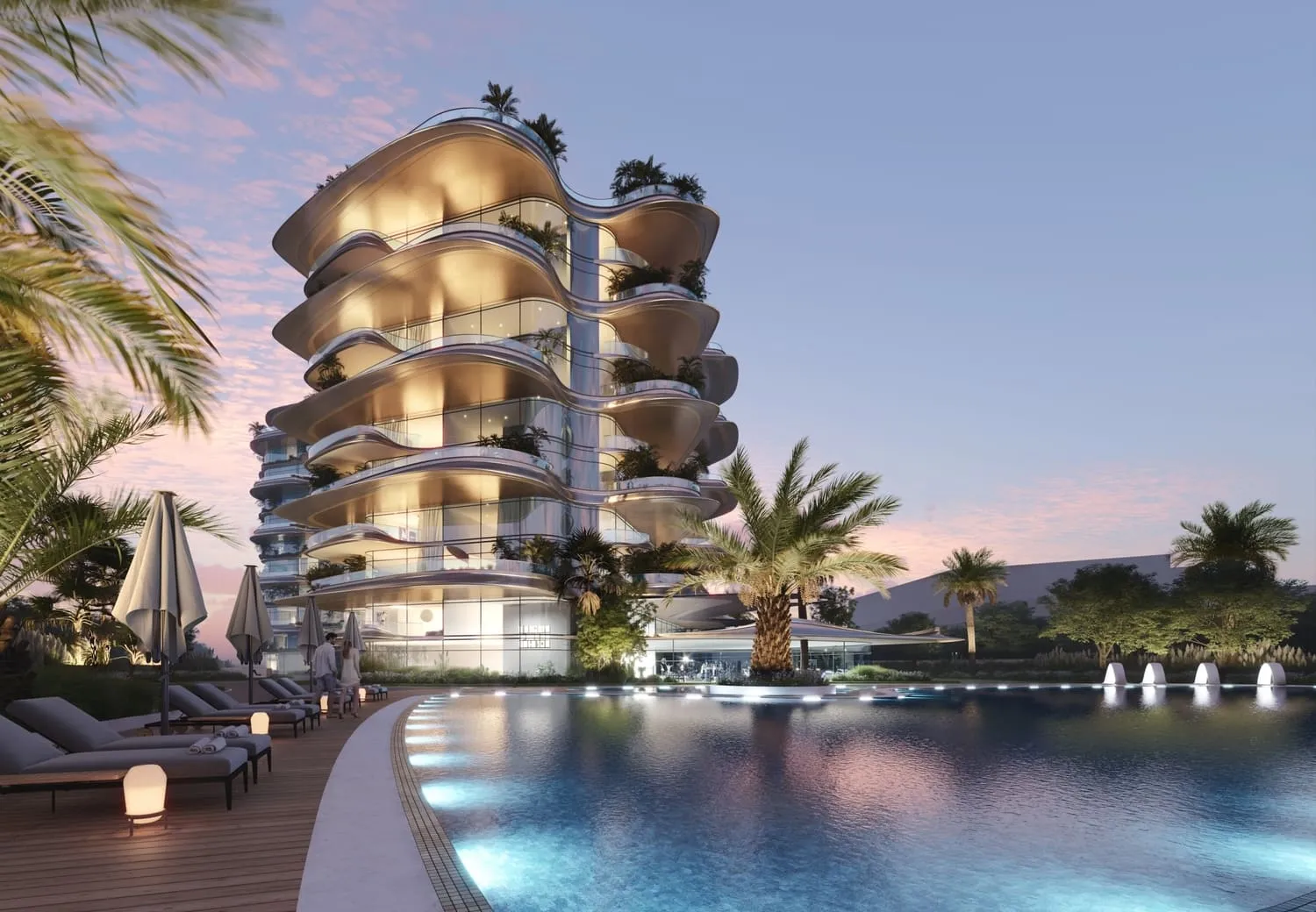 SLS Residences at Palm Jumeriah в районе Пальма Джумейра — фото 1