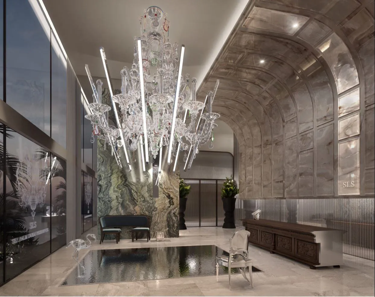 SLS Residences at Palm Jumeriah в районе Пальма Джумейра — фото 17