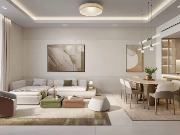 Woodland Terraces — интерьер гостиной, фото 14
